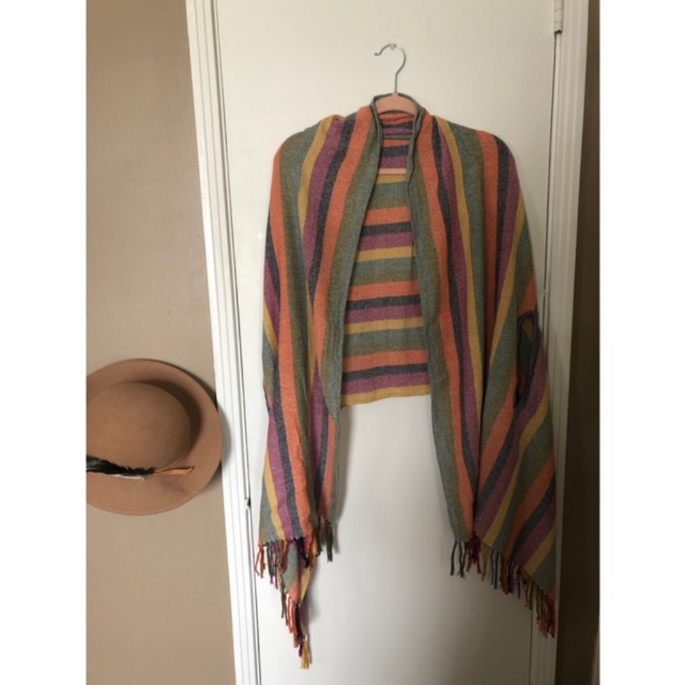 Madewell Poncho/Cape Scarf